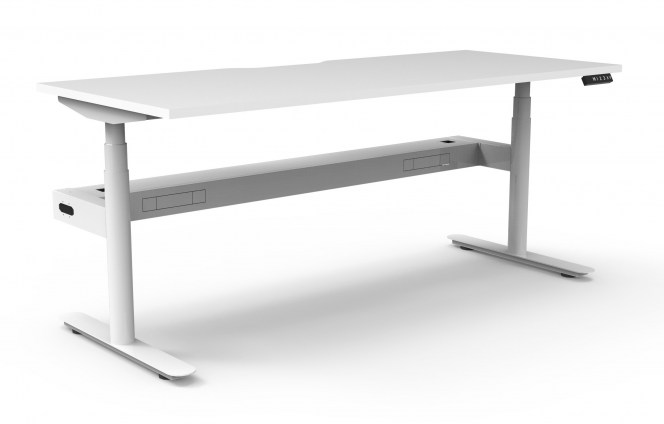 Black Frame - Natural Oak Top
